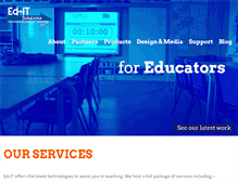 Tablet Screenshot of ed-itsolutions.com